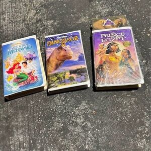 Disney Classic VHS Set with Vibrant Covers